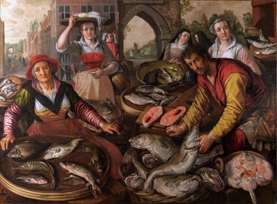 The Four Elements by Joachim Beuckelaer